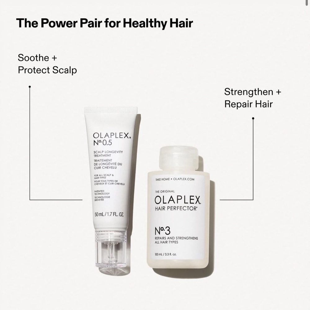 OLAPLEX No 0.5 and No.3 Hair Care Duo